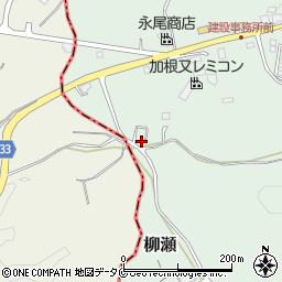 熊本県球磨郡相良村柳瀬3350周辺の地図