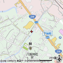 熊本県人吉市下林町2103周辺の地図