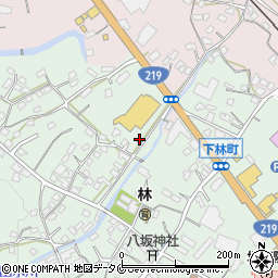 熊本県人吉市下林町2104周辺の地図