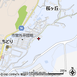 熊本県水俣市桜ヶ丘周辺の地図