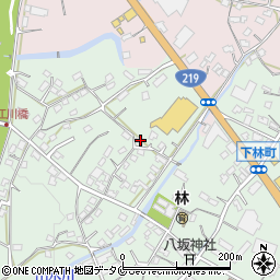 熊本県人吉市下林町2037-1周辺の地図