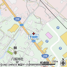 熊本県人吉市下林町292周辺の地図