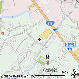 熊本県人吉市下林町2110周辺の地図