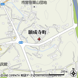 熊本県人吉市願成寺町604周辺の地図