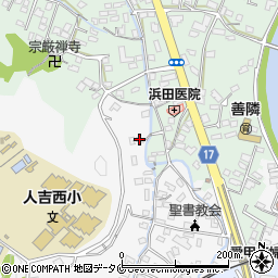 熊本県人吉市城本町966周辺の地図