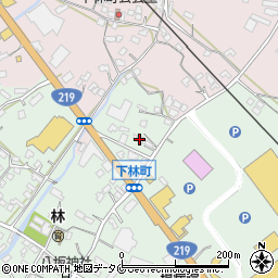 熊本県人吉市下林町304周辺の地図