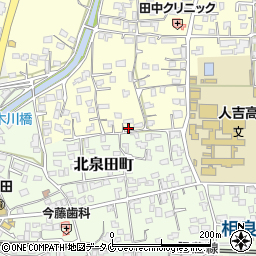 熊本県人吉市鬼木町287周辺の地図