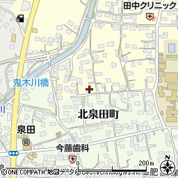 熊本県人吉市鬼木町162周辺の地図