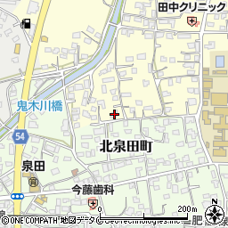 熊本県人吉市鬼木町162周辺の地図