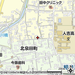 熊本県人吉市鬼木町290-2周辺の地図