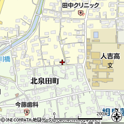 熊本県人吉市鬼木町290-4周辺の地図
