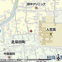 熊本県人吉市鬼木町291周辺の地図