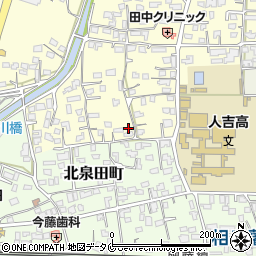 熊本県人吉市鬼木町289-1周辺の地図