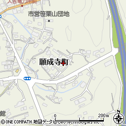 熊本県人吉市願成寺町596周辺の地図