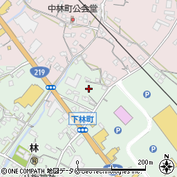 熊本県人吉市下林町303周辺の地図