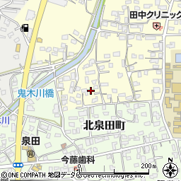 熊本県人吉市鬼木町161周辺の地図