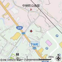 熊本県人吉市下林町300周辺の地図