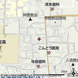 熊本県人吉市願成寺町476-2周辺の地図