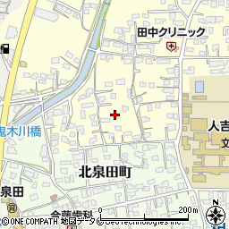 熊本県人吉市鬼木町270-1周辺の地図