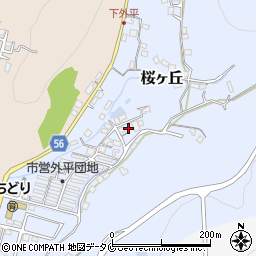 熊本県水俣市桜ヶ丘8-53周辺の地図