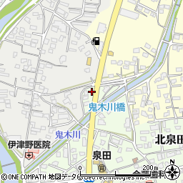 熊本県人吉市北泉田町140周辺の地図