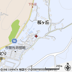 熊本県水俣市桜ヶ丘8-3周辺の地図