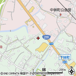 熊本県人吉市下林町1928周辺の地図