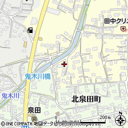 熊本県人吉市鬼木町166周辺の地図