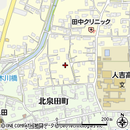 熊本県人吉市鬼木町284周辺の地図