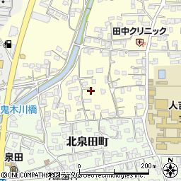 熊本県人吉市鬼木町270周辺の地図