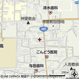 熊本県人吉市願成寺町476-8周辺の地図