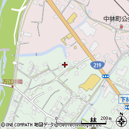 熊本県人吉市下林町1954周辺の地図