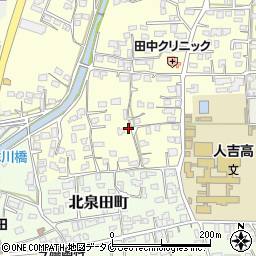 熊本県人吉市鬼木町284-1周辺の地図