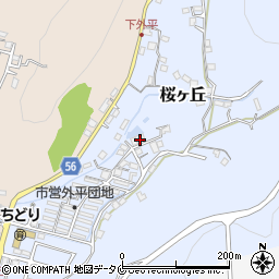 熊本県水俣市桜ヶ丘8-48周辺の地図