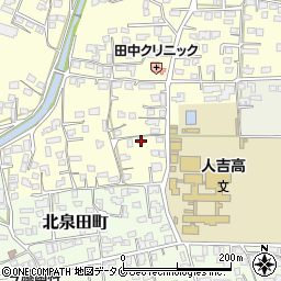 熊本県人吉市鬼木町304-3周辺の地図