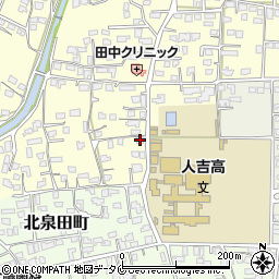 熊本県人吉市鬼木町309-1周辺の地図