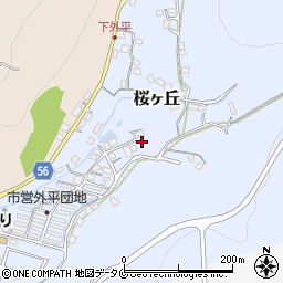 熊本県水俣市桜ヶ丘8-7周辺の地図