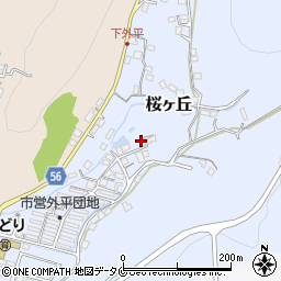 熊本県水俣市桜ヶ丘8-50周辺の地図