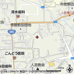 熊本県人吉市願成寺町476-15周辺の地図