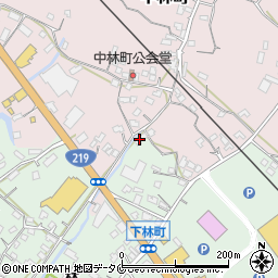 熊本県人吉市下林町314周辺の地図
