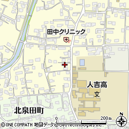 熊本県人吉市鬼木町312周辺の地図