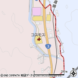 ドラッグストアコスモス津奈木店周辺の地図