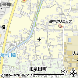 熊本県人吉市鬼木町274周辺の地図