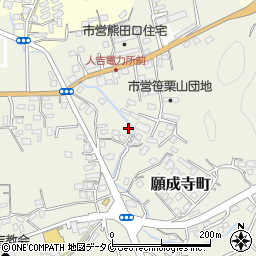 熊本県人吉市願成寺町569-6周辺の地図