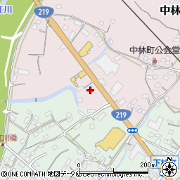 熊本日野自動車株式会社　人吉営業所周辺の地図
