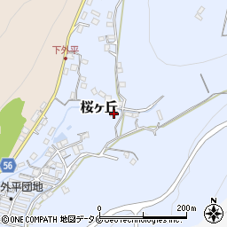 熊本県水俣市桜ヶ丘8-21周辺の地図