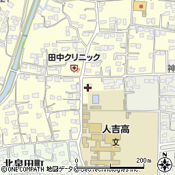 熊本県人吉市鬼木町317周辺の地図