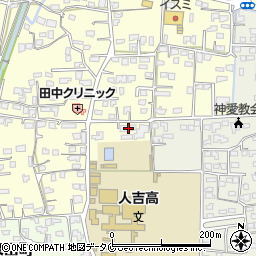 熊本県人吉市鬼木町350周辺の地図