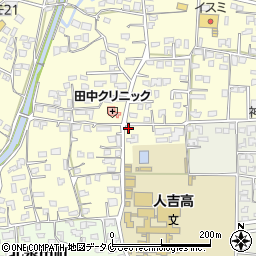 熊本県人吉市鬼木町316周辺の地図