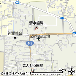 熊本県人吉市願成寺町461周辺の地図